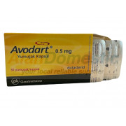 Avodart 0.5mg GSK – Stop Hair Loss with Dutasteride USA